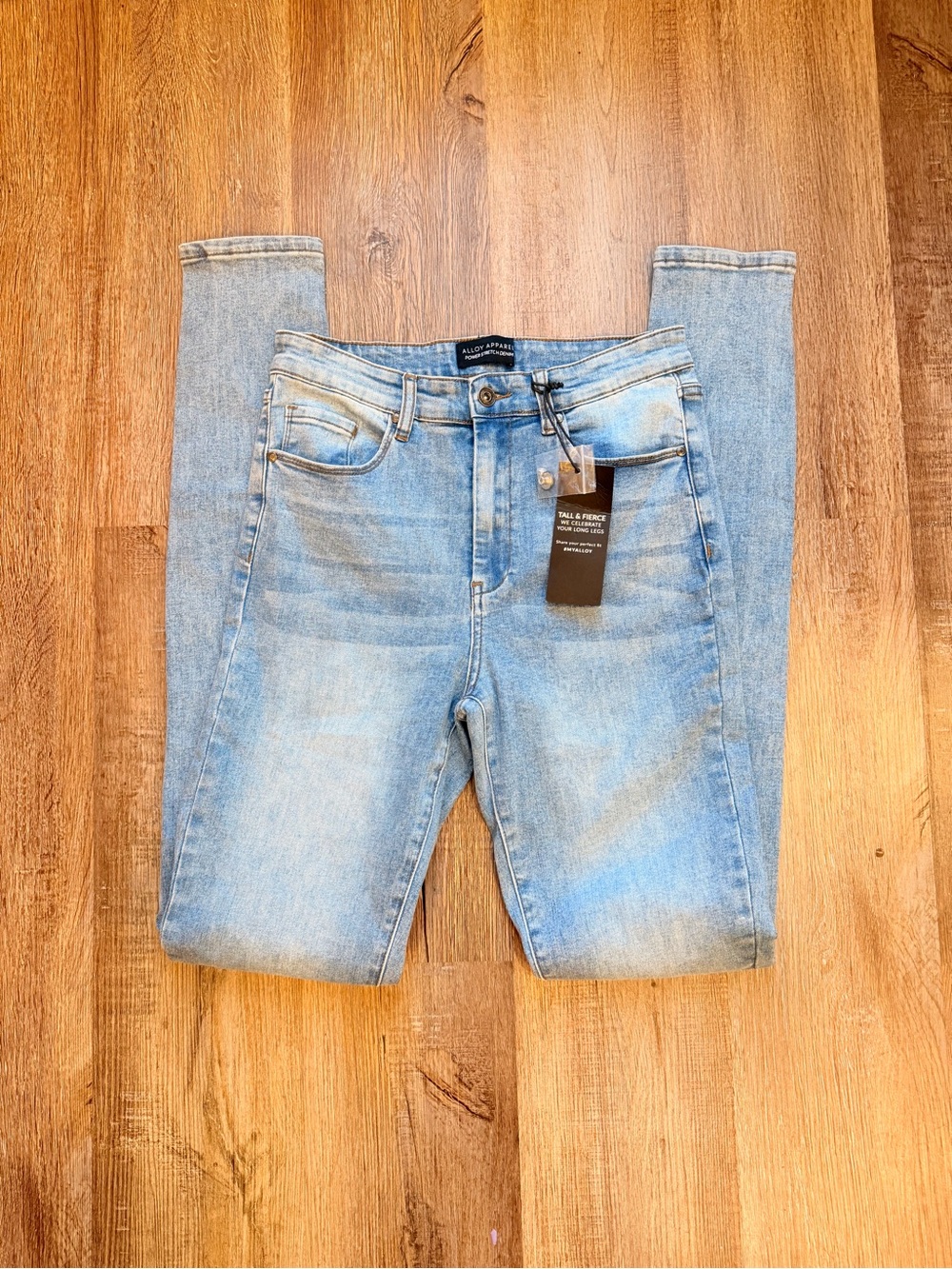 Alloy Apparel Power Stretch Jeans Size 10x35 NWT